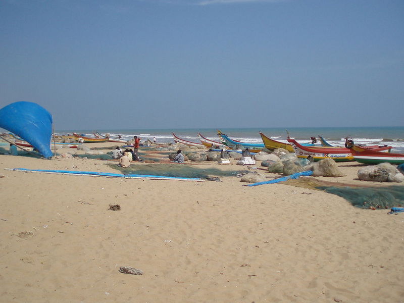 Mypadu beach near Nellore, Andhra Pradesh